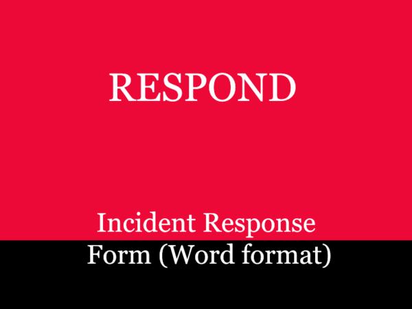 Incident Response Form Word Format